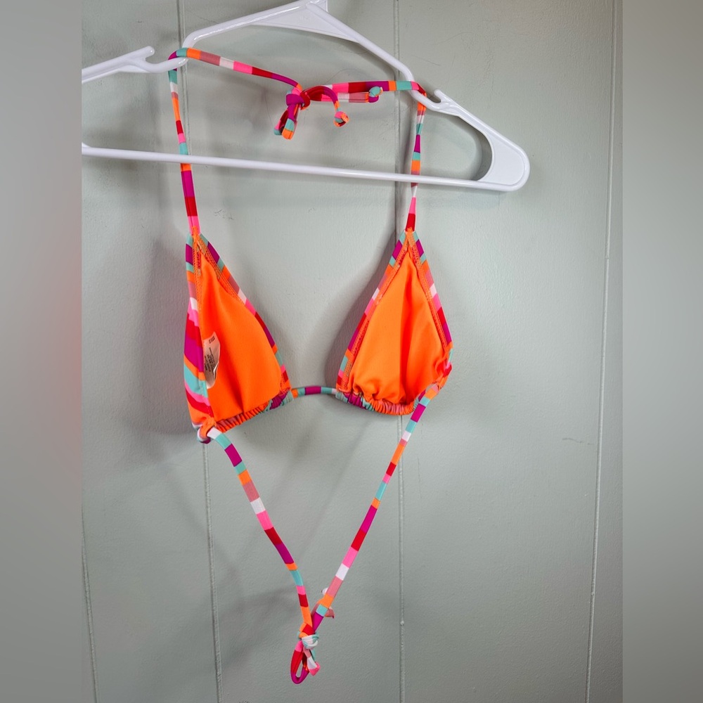 Old Navy Pink and Orange Bikini Vibrant Swimwear - Picture 8 of 9